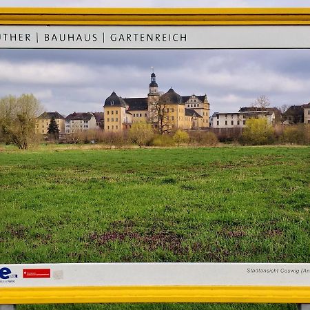 Gaestequartier Mittendrin In Coswig  Exterior foto